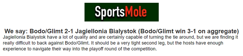 Chuy&ecirc;n gia dự đo&aacute;n Bodo Glimt vs Jagiellonia, 00h00 ng&agrave;y 14/8 - Ảnh 1