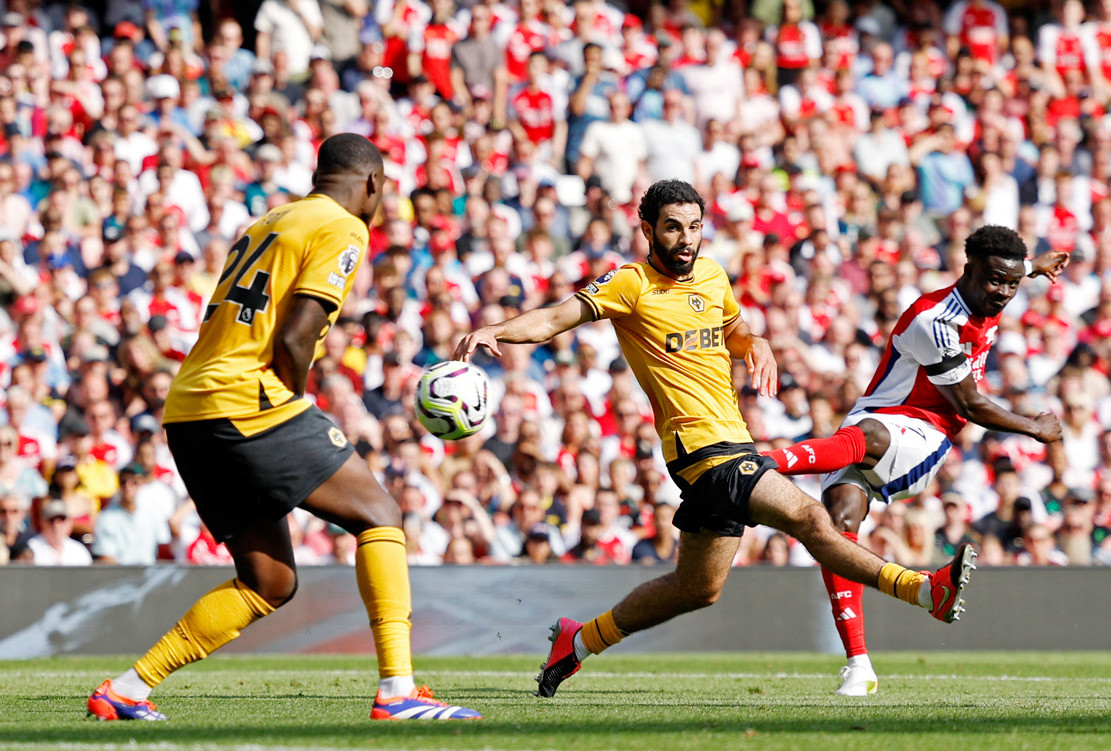 Arsenal thắng dễ Wolves trong trận mở m&agrave;n Ngoại hạng Anh - Ảnh 1