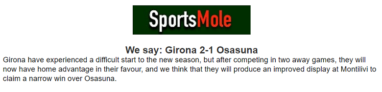 Chuy&ecirc;n gia dự đo&aacute;n Girona vs Osasuna, 00h00 ng&agrave;y 30/8 - Ảnh 1