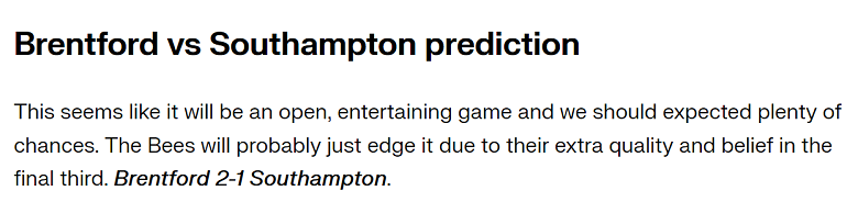 Chuy&ecirc;n gia dự đo&aacute;n Brentford vs Southampton, 21h00 ng&agrave;y 31/8 - Ảnh 1
