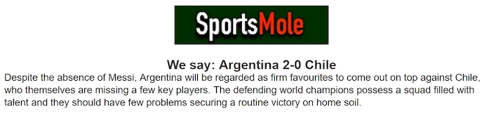 Chuy&ecirc;n gia Tony Ansell dự đo&aacute;n Argentina vs Chile, 7h00 ng&agrave;y 6/9 - Ảnh 1