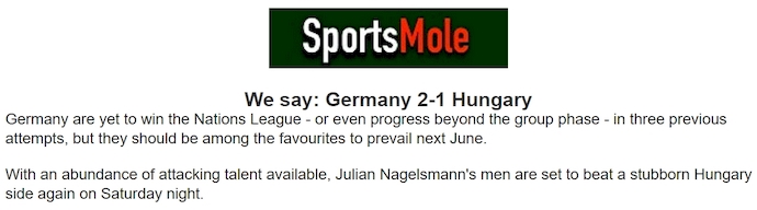 Chuy&ecirc;n gia Tony Ansell dự đo&aacute;n Đức vs Hungary, 1h45 ng&agrave;y 8/9 - Ảnh 1