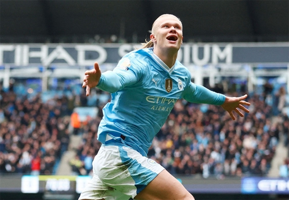 Haaland sắp ph&aacute; kỷ lục kh&oacute; tin của Ronaldo - Ảnh 1