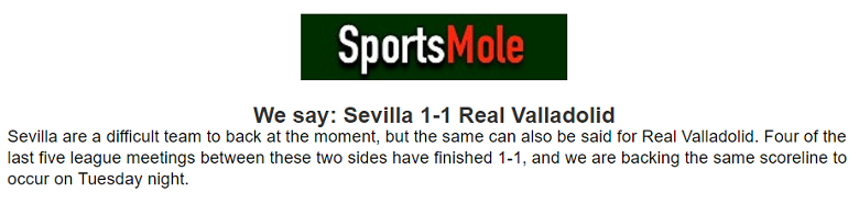 Chuy&ecirc;n gia dự đo&aacute;n Sevilla vs Real Valladolid, 00h00 ng&agrave;y 25/9 - Ảnh 1