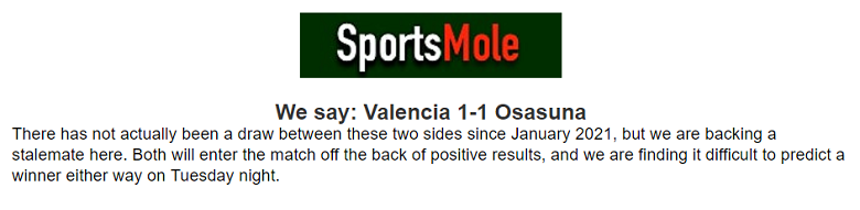 Chuy&ecirc;n gia dự đo&aacute;n Valencia vs Osasuna, 00h00 ng&agrave;y 25/9 - Ảnh 1