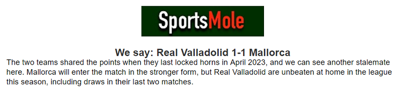 Chuy&ecirc;n gia dự đo&aacute;n Real Valladolid vs Mallorca, 02h00 ng&agrave;y 28/9 - Ảnh 1