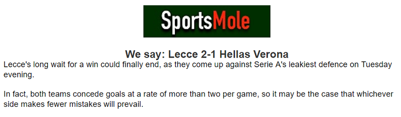 Chuy&ecirc;n gia dự đo&aacute;n Lecce vs Hellas Verona, 00h30 ng&agrave;y 30/10 - Ảnh 1