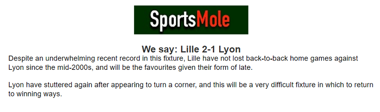 Chuy&ecirc;n gia dự đo&aacute;n Lille vs Lyon, 03h00 ng&agrave;y 2/11 - Ảnh 1