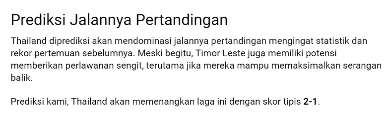 Chuy&ecirc;n gia dự đo&aacute;n Timor Leste vs Th&aacute;i Lan, 20h00 ng&agrave;y 8/12 - Ảnh 1