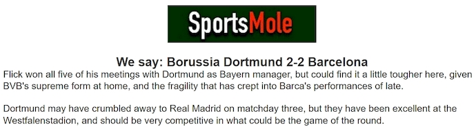 Chuy&ecirc;n gia Tony Ansell dự đo&aacute;n Dortmund vs Barcelona, 3h00 ng&agrave;y 12/12 - Ảnh 1