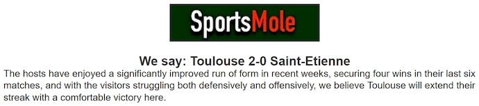 Chuy&ecirc;n gia Tony Ansell dự đo&aacute;n Toulouse vs Saint-Etienne, 2h45 ng&agrave;y 14/12 - Ảnh 1