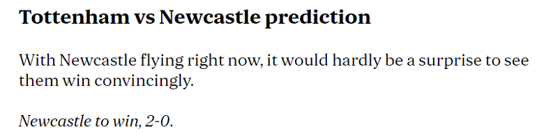 Chuy&ecirc;n gia dự đo&aacute;n Tottenham vs Newcastle, 19h30 ng&agrave;y 4/1 - Ảnh 1
