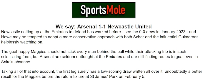 Chuy&ecirc;n gia Tony Ansell dự đo&aacute;n Arsenal vs Newcastle, 3h00 ng&agrave;y 8/1 - Ảnh 1