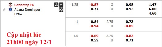 Nhận định, soi kèo Gaziantep vs Adana Demirspor, 22h59 ngày 12/1: Điểm tựa sân nhà - Ảnh 6