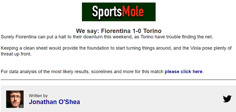 Chuy&ecirc;n gia dự đo&aacute;n Fiorentina vs Torino, 18h30 ng&agrave;y 19/1 - Ảnh 1