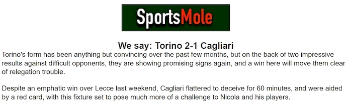 Chuy&ecirc;n gia Tony Ansell dự đo&aacute;n Torino vs Cagliari, 2h45 ng&agrave;y 25/1 - Ảnh 1