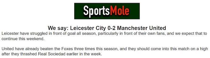 Chuy&ecirc;n gia Tony Ansell dự đo&aacute;n Leicester City vs MU, 2h00 ng&agrave;y 17/3 - Ảnh 1