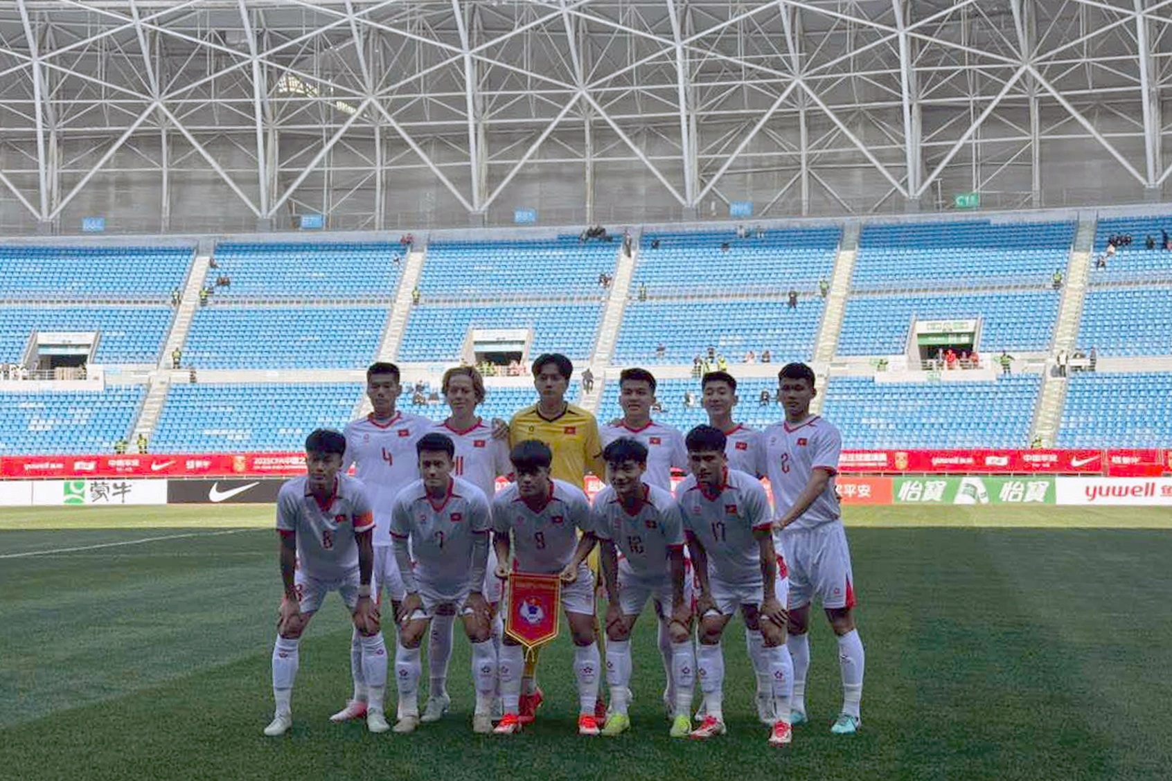 U22 Việt Nam đ&aacute;nh rơi chiến thắng đ&aacute;ng tiếc trước H&agrave;n Quốc - Ảnh 1