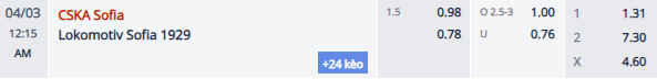 Nhận định, soi kèo CSKA Sofia vs Lokomotiv Sofia, 23h15 ngày 2/4: Chủ nhà sáng giá - Ảnh 1