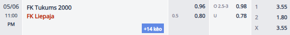 Nhận định, soi kèo Tukums-2000 vs Liepaja, 22h00 ngày 6/5: Nỗi lo xa nhà - Ảnh 1