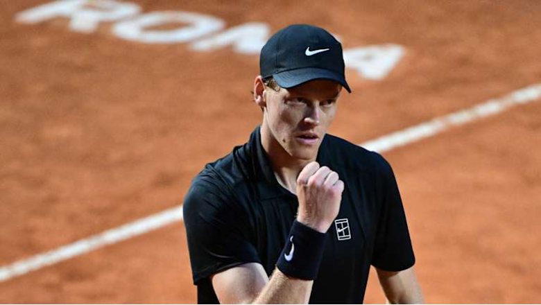 Sinner ‘đòi nợ’ Cerundolo thành công, vào tứ kết Rome Masters - Ảnh 1