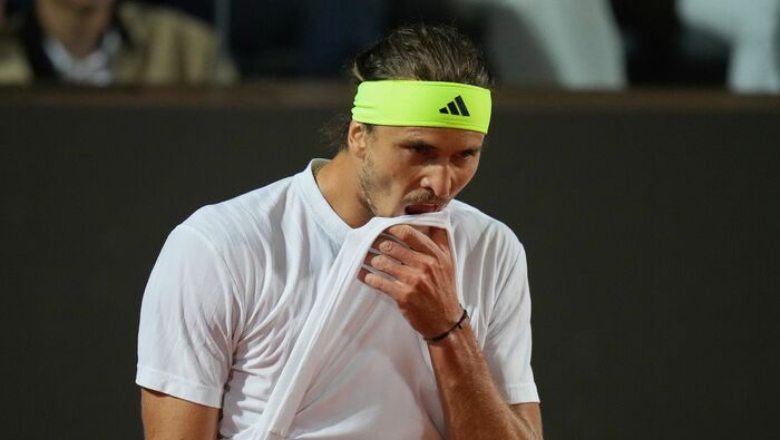 Zverev dừng bước ở tứ kết Rome Masters trong ngày mất ngôi số 2 thế giới - Ảnh 1