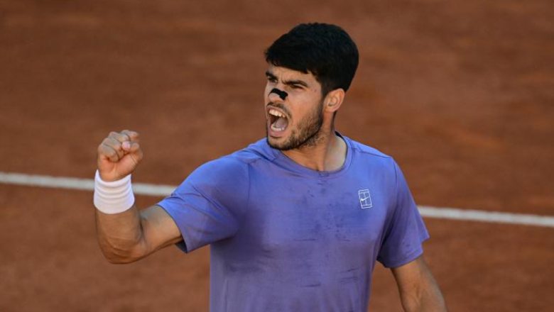 Hạ Musetti, Alcaraz lần đầu vào chung kết Rome Masters - Ảnh 1