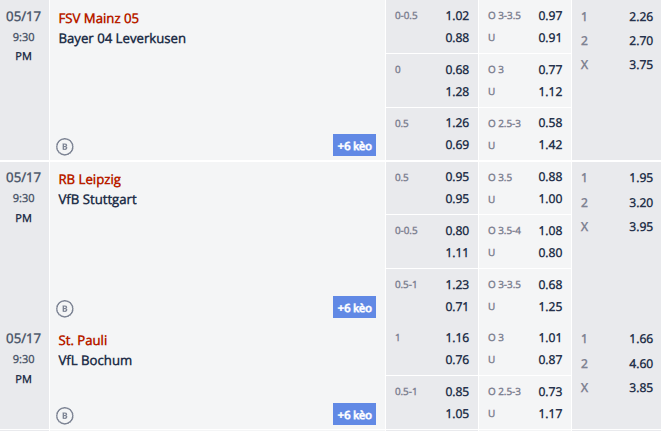 Nhận định, soi kèo Mainz vs Leverkusen, 20h30 ngày 17/5: Bảo vệ vị trí - Ảnh 1
