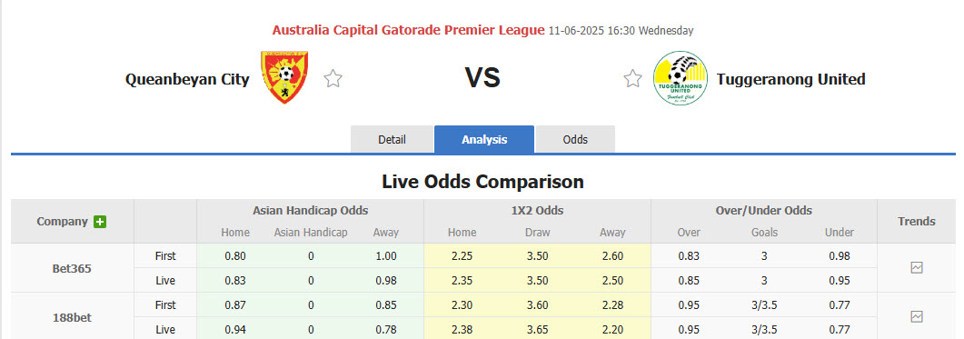 Nhận định, soi kèo Queanbeyan City vs Tuggeranong, 16h30 ngày 11/6: Vượt mặt đối thủ - Ảnh 1