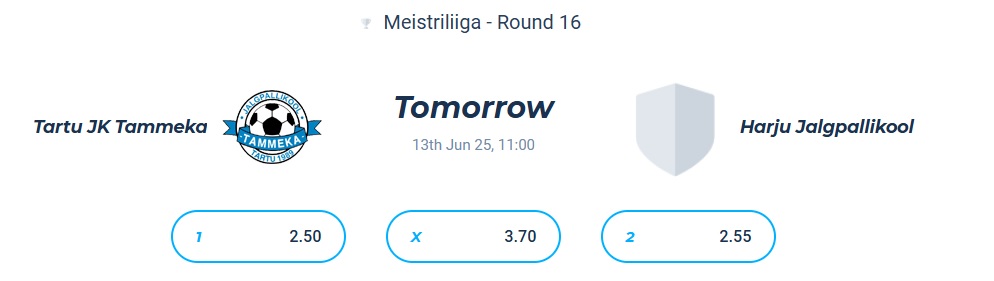 Nhận định, soi kèo Tammeka vs Harju, 23h00 ngày 14/6: Bệ phóng sân nhà - Ảnh 5