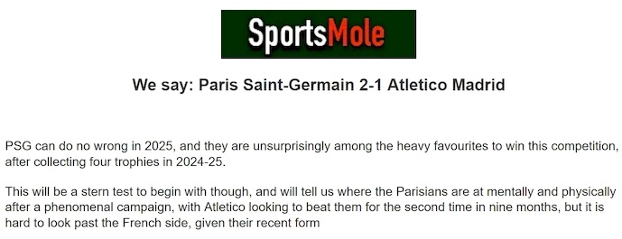 Chuy&ecirc;n gia Tony Ansell dự đo&aacute;n PSG vs Atletico Madrid, 2h00 ng&agrave;y 16/6 - Ảnh 2