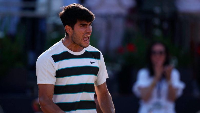 Alcaraz giành vé vào bán kết Queen's Club 2025 - Ảnh 1