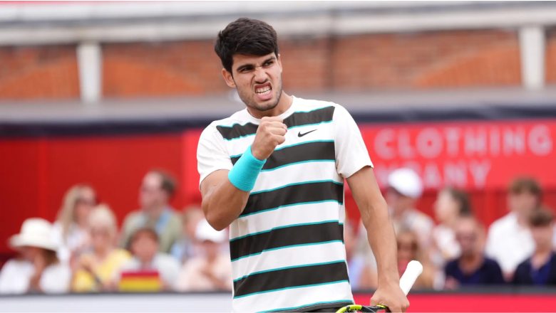 Alcaraz lần thứ hai vô địch Queen’s Club, chạy đà hoàn hảo cho Wimbledon - Ảnh 1