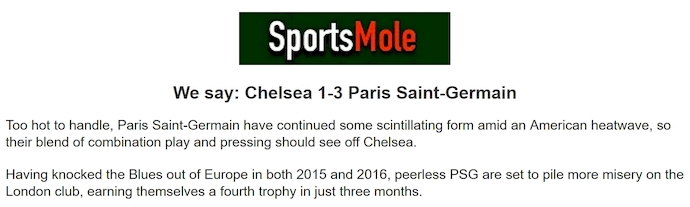 Chuy&ecirc;n gia Tony Ansell dự đo&aacute;n Chelsea vs PSG, 2h00 ng&agrave;y 14/7 - Ảnh 1