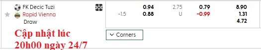 Nhận định, soi kèo Decic Tuzi vs Rapid Wien, 2h00 ngày 25/7: Đẳng cấp chênh lệch - Ảnh 4