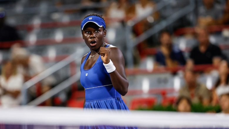 Tay vợt 18 tuổi thắng sốc Rybakina, gặp Naomi Osaka ở chung kết Canadian Open - Ảnh 1