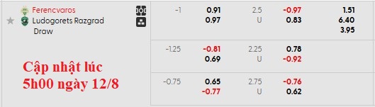 Nhận định, soi kèo Ferencvaros vs Ludogorets, 1h15 ngày 13/8: Vé cho chủ nhà - Ảnh 4