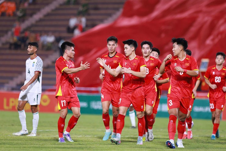 U23 Việt Nam thắng dễ trong trận mở m&agrave;n giải U23 ch&acirc;u &Aacute; - Ảnh 1