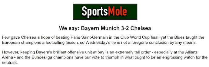 Chuy&ecirc;n gia Tony Ansell dự đo&aacute;n Bayern Munich vs Chelsea, 2h00 ng&agrave;y 18/9 - Ảnh 1