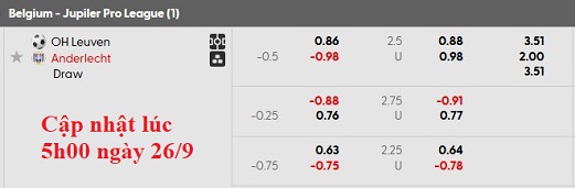 Nhận định, soi kèo Leuven vs Anderlecht, 1h45 ngày 27/9: Khách khải hoàn - Ảnh 5