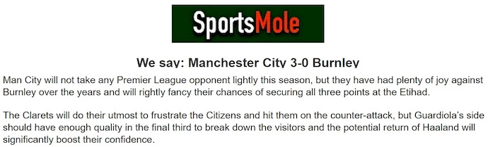 Chuy&ecirc;n gia Tony Ansell dự đo&aacute;n Man City vs Burnley, 21h00 ng&agrave;y 27/9 - Ảnh 1