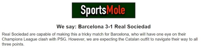 Chuy&ecirc;n gia Tony Ansell dự đo&aacute;n Barcelona vs Real Sociedad, 23h30 ng&agrave;y 28/9 - Ảnh 1