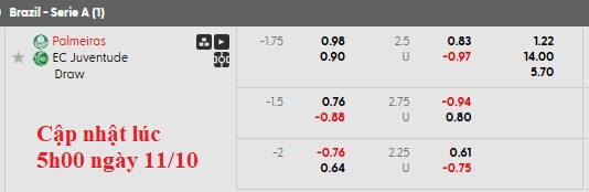 Nhận định, soi kèo Palmeiras vs Juventude, 5h00 ngày 12/10: Sức mạnh chênh lệch - Ảnh 5