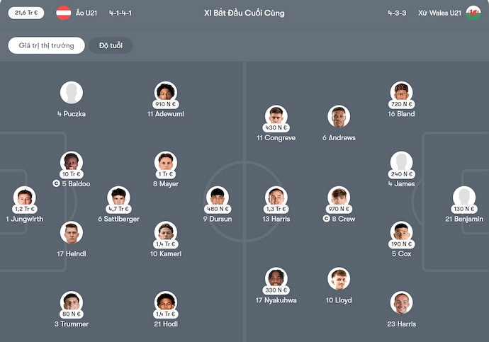 Nhận định, soi kèo U21 Áo vs U21 Wales, 23h00 ngày 14/10: Khó có bất ngờ - Ảnh 6