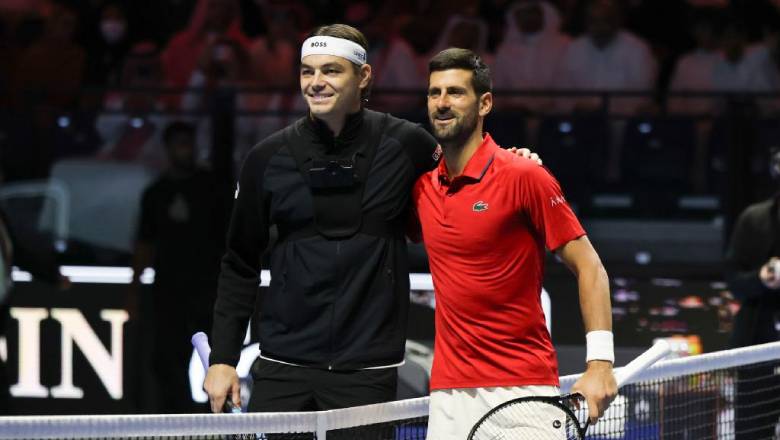 Djokovic bỏ cuộc ở trận tranh hạng Ba 6 Kings Slam vì chấn thương - Ảnh 1