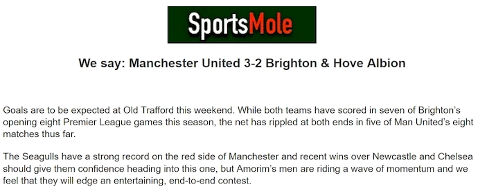Chuy&ecirc;n gia Tony Ansell dự đo&aacute;n MU vs Brighton, 23h30 ng&agrave;y 25/10 - Ảnh 2
