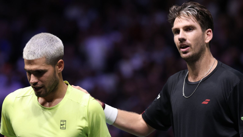 Số 1 thế giới Alcaraz thua sốc Norrie ở vòng 2 Paris Masters 2025 - Ảnh 1