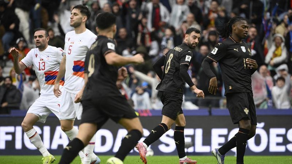 Bồ Đ&agrave;o Nha đại thắng 9-1 khi Ronaldo vắng mặt, gi&agrave;nh v&eacute; dự World Cup 2026 - Ảnh 1