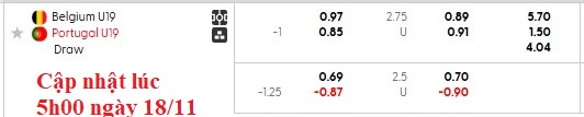 Nhận định, soi kèo U19 Bỉ vs U19 Bồ Đào Nha, 0h00 ngày 19/11: Khẳng định vị thế - Ảnh 5