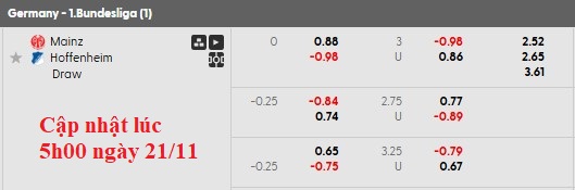 Nhận định, soi kèo Mainz vs Hoffenheim, 2h30 ngày 22/11: Hướng tới kỷ lục - Ảnh 5